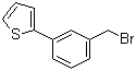 structure of CAS# 85553-44-2, 2-[3-(Bromomethyl)phenyl]thiophene