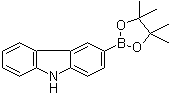 structure of CAS# 855738-89-5, 9H-Carbazole-3-boronic acid pinacol ester