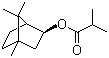 Isobornyl isobutyrate molecular structure (CAS 85586-67-0)