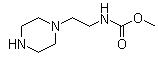 CAS # 85608-08-8, [2-(1-Piperazinyl)ethyl]-carbamic acid methyl ester