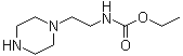[2-(1-哌嗪基)乙基]-氨基甲酸乙酯分子结构 (CAS 85608-09-9)