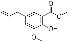 Methyl 5-allyl-3-methoxysalicylate molecular structure (CAS 85614-43-3)