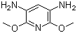 structure of CAS# 85679-78-3, 2,6-二甲氧基-3,5-二氨基吡啶