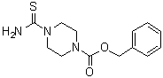 CAS 登录号：856844-77-4, 4-硫代氨基甲酰基-1-哌嗪羧酸苄酯