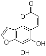 4,6,7-Trihydroxy-5-benzofuranacrylic acid delta-lactone molecular structure (CAS 857019-99-9)