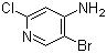 structure of CAS# 857730-21-3, 4-Amino-5-bromo-2-chloropyridine