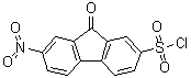 CAS 登录号：857789-25-4, 7-硝基-9-氧代-9H-芴-2-磺酰氯