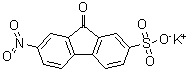 9-Keto-7-nitro-2-fluorenesulfonic acid potassium salt molecular structure (CAS 857822-99-2)