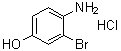 CAS 登录号：858014-01-4, 4-氨基-3-溴苯酚盐酸盐