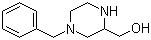 structure of CAS# 85817-34-1, (4-Benzylpiperazin-2-yl)methanol