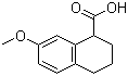 CAS 登录号：85858-95-3, 1,2,3,4-四氢-7-甲氧基-1-萘甲酸