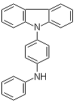 CAS # 858641-06-2, 4-(9H-Carbazol-9-yl)-N-phenylbenzenamine