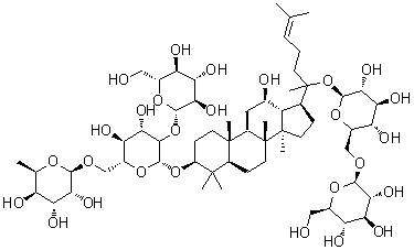 Gypenoside I molecular structure (CAS 85889-20-9)