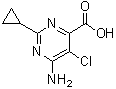 CAS # 858956-08-8, Aminocyclopyrachlor, 6-Amino-5-chloro-2-cyclopropyl-4-pyrimidinecarboxylic acid, DPX-MAT 28
