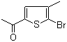 2-Acetyl-5-bromo-4-methylthiophene molecular structure (CAS 859199-06-7)
