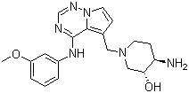 structure of CAS# 859853-30-8, BMS 690514