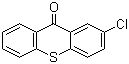 CAS # 86-39-5, 2-Chlorothioxanthone, 2-Chlorothioxanthen-9-one