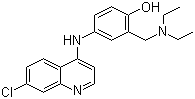 structure of CAS# 86-42-0, Amodiaquine