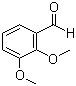 structure of CAS# 86-51-1, 2,3-二甲氧基苯甲醛