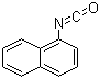 1-萘基异氰酸酯分子结构 (CAS 86-84-0)