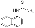 structure of CAS# 86-88-4, 1-Naphthylthiourea