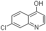 structure of CAS# 86-99-7, 7-Chloroquinolin-4-ol
