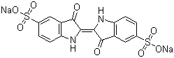 酸性蓝 74分子结构 (CAS 860-22-0)