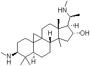 structure of CAS# 860-79-7, Cyclovirobuxin D