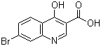structure of CAS# 860205-92-1, 7-溴-4-羟基-3-喹啉羧酸