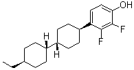 CAS 登录号：860296-36-2, 4-[(反式,反式)-4'-乙基[1,1'-联环己烷]-4-基]-2,3-二氟苯酚
