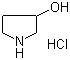 structure of CAS# 86070-82-8, 3-羟基吡咯烷盐酸盐