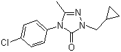 CAS # 860786-67-0, 4-(4-Chlorophenyl)-2-(cyclopropylmethyl)-2,4-dihydro-5-methyl-3H-1,2,4-triazol-3-one