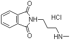 N-(3-Methylaminopropyl)phthalimide hydrochloride molecular structure (CAS 861018-76-0)