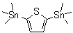 structure of CAS# 86134-26-1, 2,5-Bis(trimethylstannanyl)thiophene