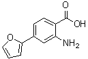 CAS 登录号：861389-78-8, 2-氨基-4-(2-呋喃基)苯甲酸
