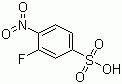 3-Fluoro-4-nitrobenzenesulfonic acid molecular structure (CAS 86156-94-7)