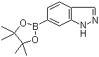 structure of CAS# 861905-87-5, 1H-Indazole-6-boronic acid pinacol ester