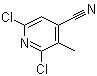 CAS # 862172-61-0, 2,6-Dichloro-3-methyl-4-pyridinecarbonitrile