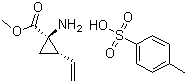 structure of CAS# 862273-27-6, (1R,2S)-Methyl 1-amino-2-vinylcyclopropanecarboxylate 4-methylbenzenesulfonate