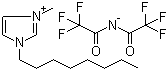 structure of CAS# 862731-66-6, 1-Octyl-3-methylimidazolium bis(2,2,2-trifluoroacetyl)imide