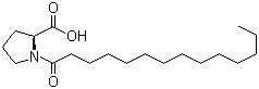 CAS 登录号：86282-96-4, N-十四碳酰基-L-脯氨酸