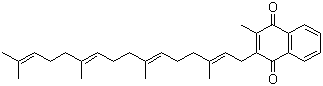 structure of CAS# 863-61-6, Menatetrenone