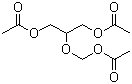 structure of CAS# 86357-13-3, 1,3-Diacetoxy-2-(acetoxymethoxy)propane