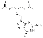 structure of CAS# 86357-19-9, Ganciclovir Diacetate