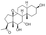 CAS # 863767-79-7, 17-beta-tenacigenin B, (3�,5a,11a,12�,14�)-8,14-Epoxy-3,11,12-trihydroxypregnan-20-one