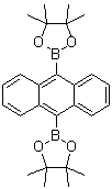 structure of CAS# 863992-56-7, 9,10-Anthracenediboronic acid bis(pinacol) ester