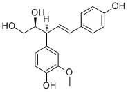 CAS 登录号：864719-17-5, Sequosempervirin B, (2S,3S,4E)-3-(4-羟基-3-甲氧基苯基)-5-(4-羟基苯基)-4-戊烯-1,2-二醇