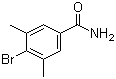 structure of CAS# 864825-81-0, 4-溴-3,5-二甲基苯甲酰胺