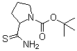 CAS # 864958-51-0, 2-(Aminothioxomethyl)-1-pyrrolidinecarboxylic acid 1,1-dimethylethyl ester