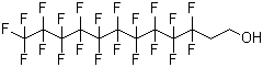 1,1,2,2-Tetrahydroperfluoro dodecanol molecular structure (CAS 865-86-1)